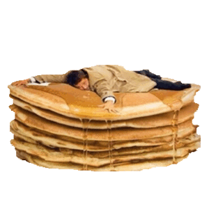 Gif animé Chandeleur pile de crêpes